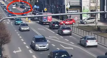 Wiosenna pułapka na drogach Garwolina: samochód kontra rowerzystka! [WIDEO]