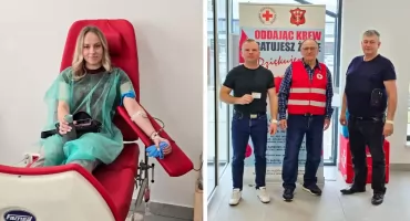 Strażacy i mieszkańcy ratują życie – 22 litry krwi zebrane w specjalnej akcji PCK