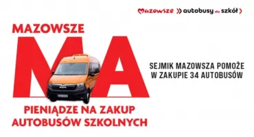 Dofinansowaniem na zakup autobusu szkolnego