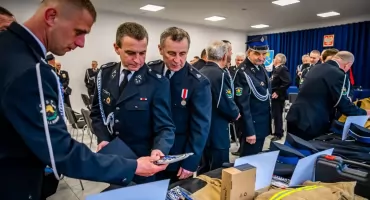 Ochotnicy z Łaskarzewa otrzymali nowoczesny sprzęt i nowe wyzwania