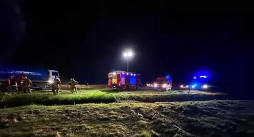 Pięciogodzinna akcja straży pożarnej po wycieku substancji 