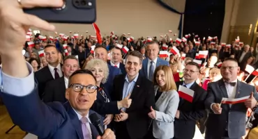 Mateusz Morawiecki w Maciejowicach: „Potrzebny jest most i połączenie z S17”