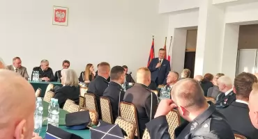 Nowe władze gminnych struktur OSP wybrane. Druh z OSP Zasiadały został wiceprezesem