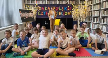 XXV Ogólnopolski Tydzień Głośnego Czytania Dzieciom rozpoczął się w Pilawie