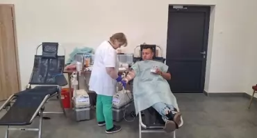 Ognisty Ratownik – Gorąca Krew w Korytnicy. Pierwsza akcja krwiodawstwa zakończyła się wielkim sukcesem