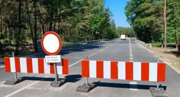 Droga wojewódzka 801 w Wildze znowu otwarta dla kierowców. Jest data końca objazdów