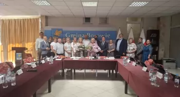 Wójt gminy Borowie z pełnym poparciem rady