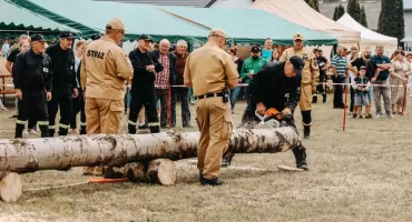 Zawody OSP 35+ w Zasiadałach: triumf strażaków ze Zwoli, na starcie 82-letni druh