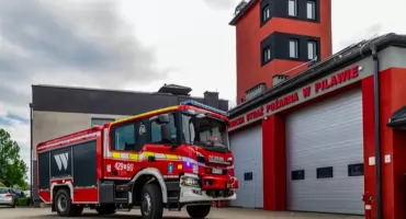 Wyciek gazu z butli. Na miejscu interweniowały trzy zastępy straży