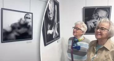 Zbigniew Furman gościł w Sobolewie. Wernisaż znanego fotografika w Galerii Korytarz