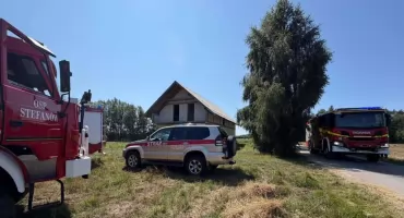 Tragedia w gminie Żelechów. Ciągnik najechał na leżącego mężczyznę