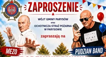 Rodzinny piknik strażacki w Parysowie. Na scenie Pudzian Band, Mezo i Bomba