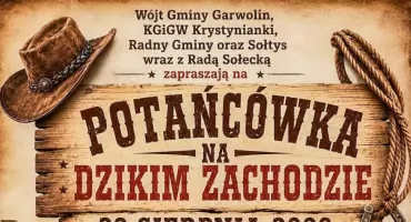 Potańcówka w Krystynie. Szykuje się wieczór na Dzikim Zachodzie