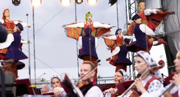 Mazowsze porwało Życzyn. Zobaczcie zdjęcia i film z koncertu