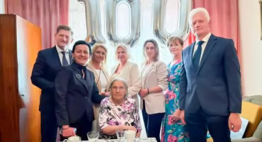 Najstarsza mieszkanka Łaskarzewa świętowała setną rocznicę urodzin