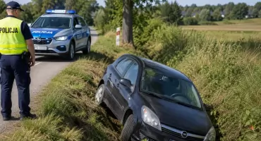 Nietrzeźwa kierująca w Nowym Goniwilku. 46-latka miała 2 promile i nie miała prawa jazdy