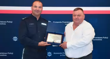 Kończy służbę w garwolińskiej policji po 30 latach