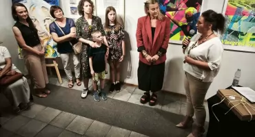 „Głos obrazu” w Sobolewie: Wystawa prac Renaty Otfinowskiej i Anny Lenczewskiej