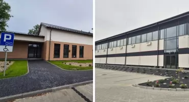 Nowa hala i ośrodek zdrowia praktycznie gotowe. Miastków Kościelny przed wielkim otwarciem