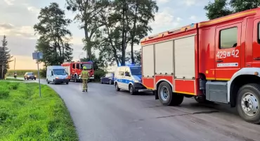 14-latek na hulajnodze zderzył się z motocyklistą. Trzy niebezpieczne zdarzenia w ciągu dwóch godzin