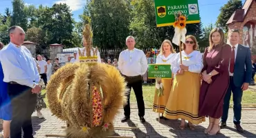 Wieniec z Piasków reprezentował dekanat garwoliński na dożynkach diecezjalnych