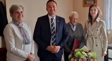 Wacław Balcerzak z Krasek Dolnych skończył 101 lat!