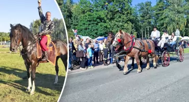 Konie, bryczki i wyścig w Górkach. Za nami Regionalne Święto Hodowców Koni