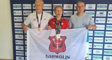 Potrójne złoto dla Garwolina! Maria Brzeźnicka mistrzynią Europy w badmintonie
