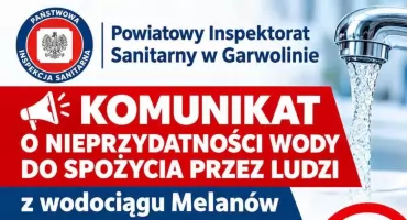 Skażenie wody z wodociągu Melanów. Sanepid ostrzega, gmina i strażacy ruszają z pomocą