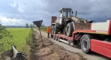 Nowa nawierzchnia w Starym Goniwilku – ruszyła przebudowa drogi gminnej