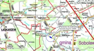 Gmina Sobolew dopłaci do powiatowej inwestycji drogowej. Znamy szczegóły przebudowy w Przyłęku