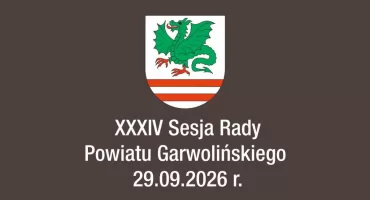 XXXIV Sesja Rady Powiatu Garwolińskiego