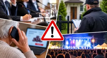 Uwaga na oszustów, kontrole i podejrzane imprezy. Władze gminy apelują o czujność