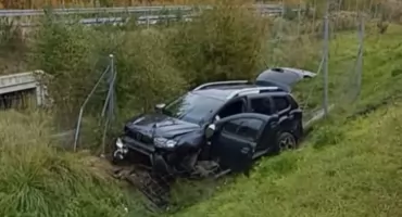 Zasnął za kierownicą na S17