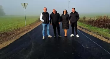Bezpieczniej do domu – Stary Goniwilk ma odnowioną drogę