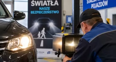 Bezpłatne sprawdzanie świateł w samochodach. Pierwsza okazja już w sobotę