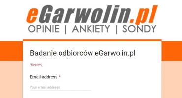 Badanie odbiorców eGarwolin.pl